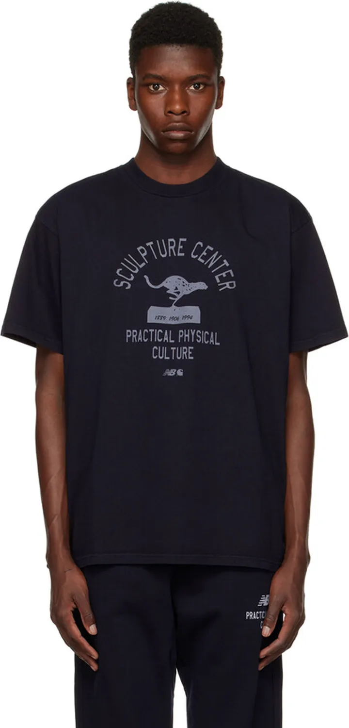 Carhartt Work In Progress Navy New Balance Edition Crewneck T-Shirt