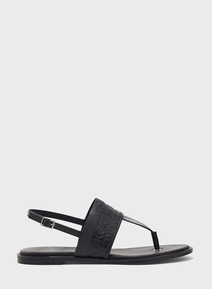 Almond Flat Sandals