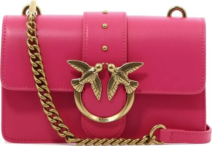 Pinko Love One Mini Logo Plaque Crossbody Bag