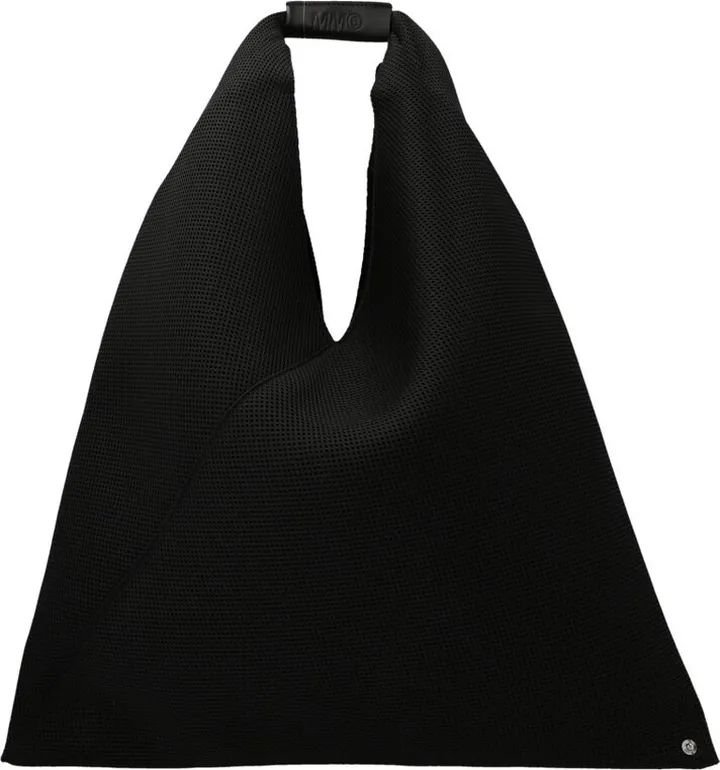 MM6 Maison Margiela Logo Patch Large Triangle Tote Bag