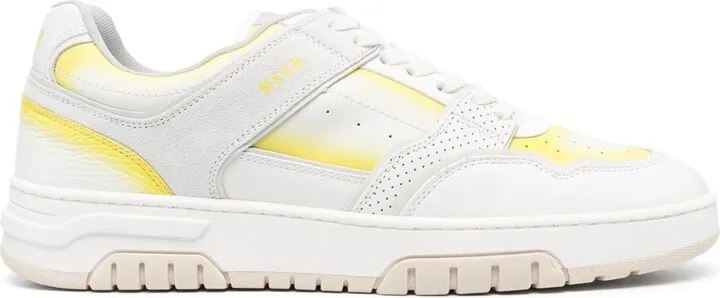 Low-Top Panelled Sneakers