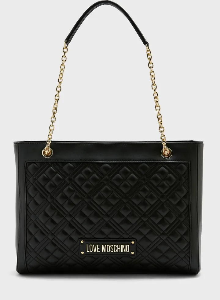 Quilted Satchel Bag