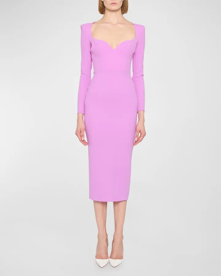 Maren Long Sleeve Midi Dress