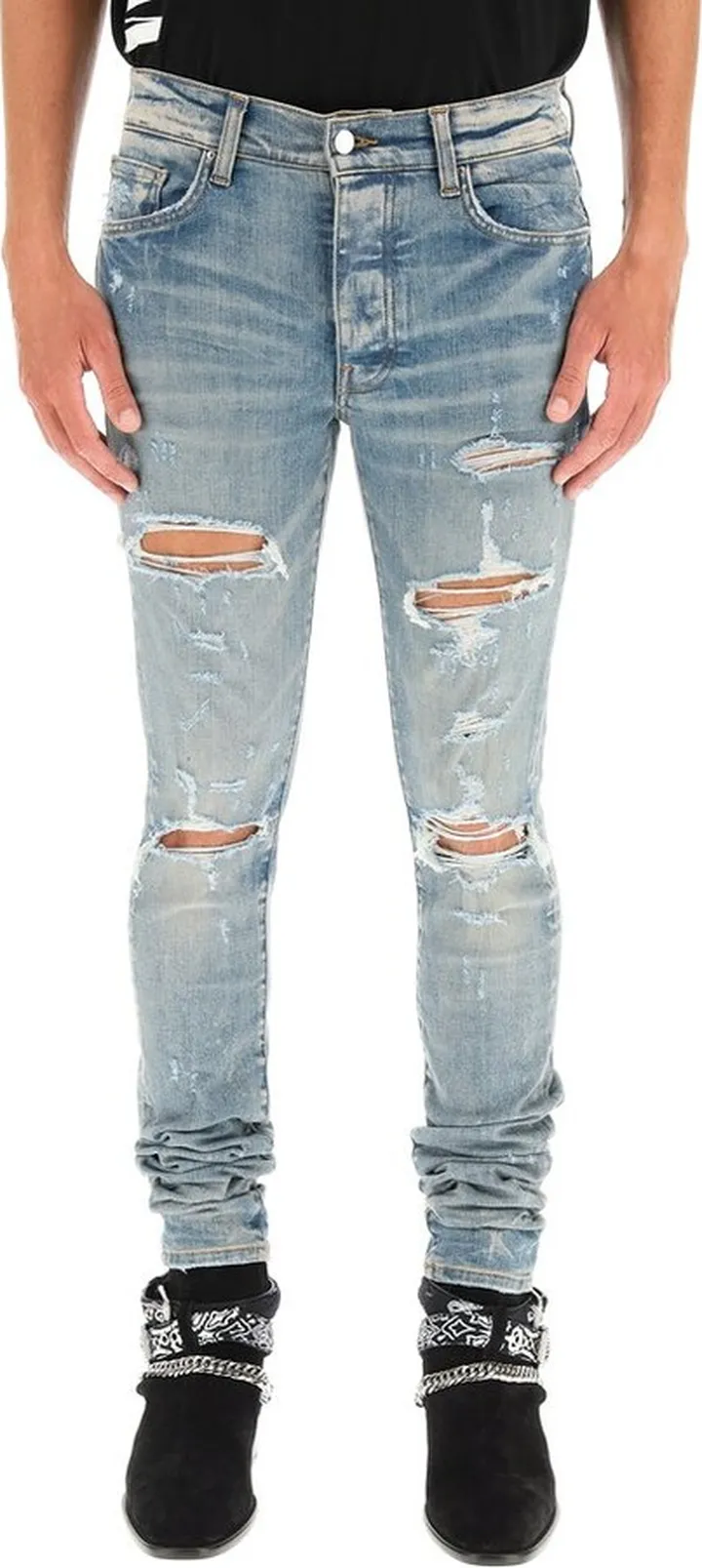 Amiri Thrasher Plus Skinny Jeans