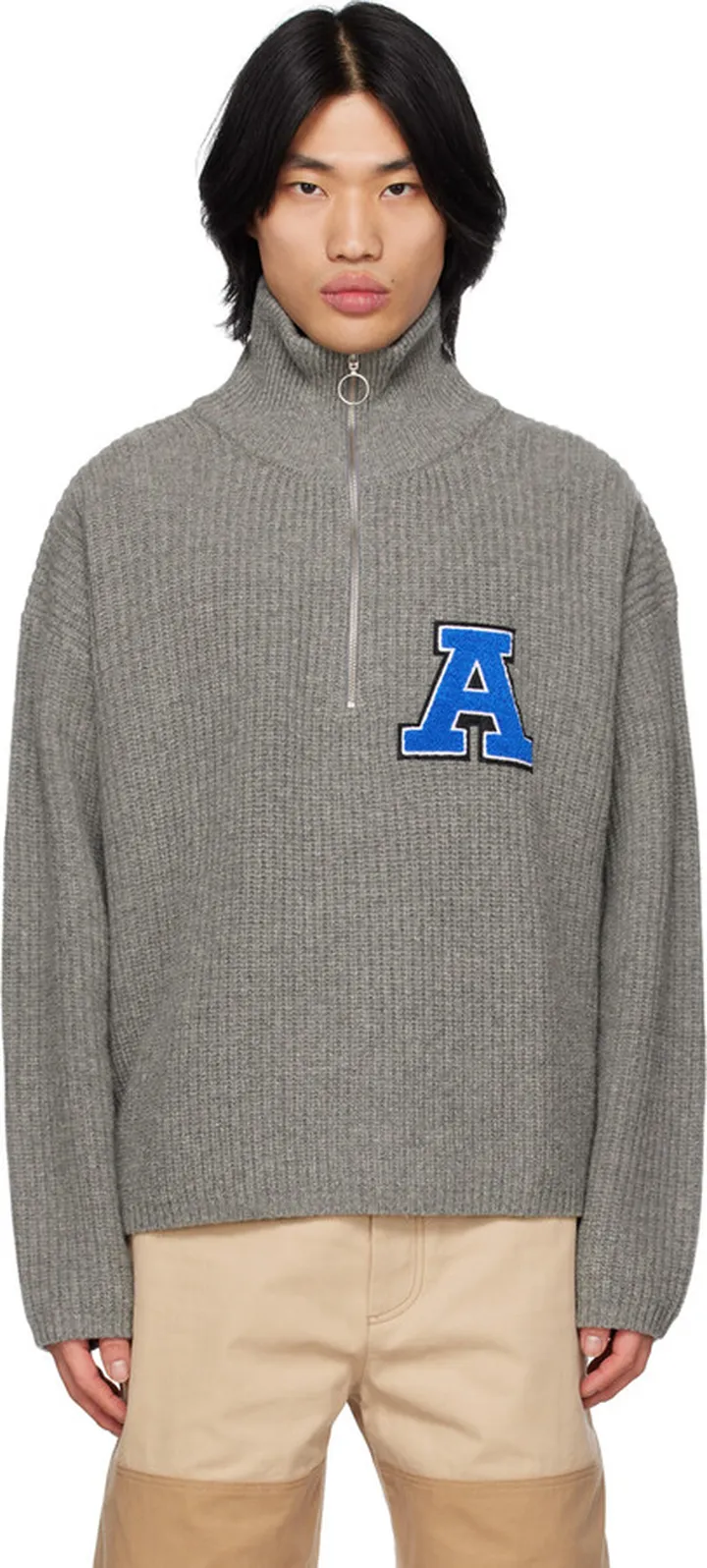 Axel Arigato Gray Team Sweater