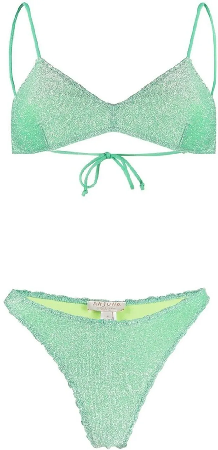 Mid-Rise Glitter Bikini