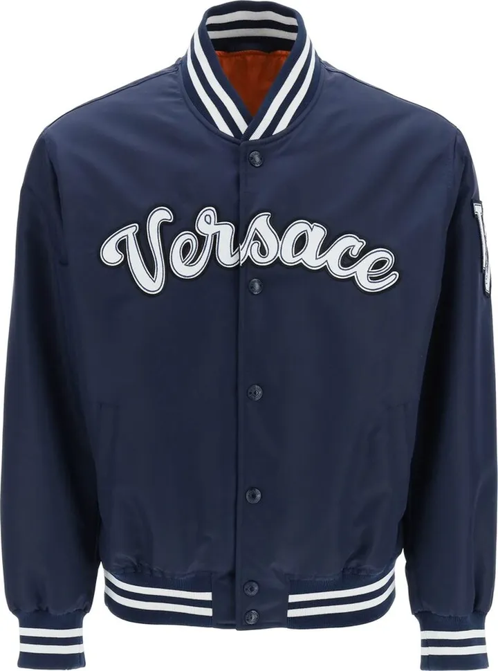 Varsity Nylon Bomber Jacket