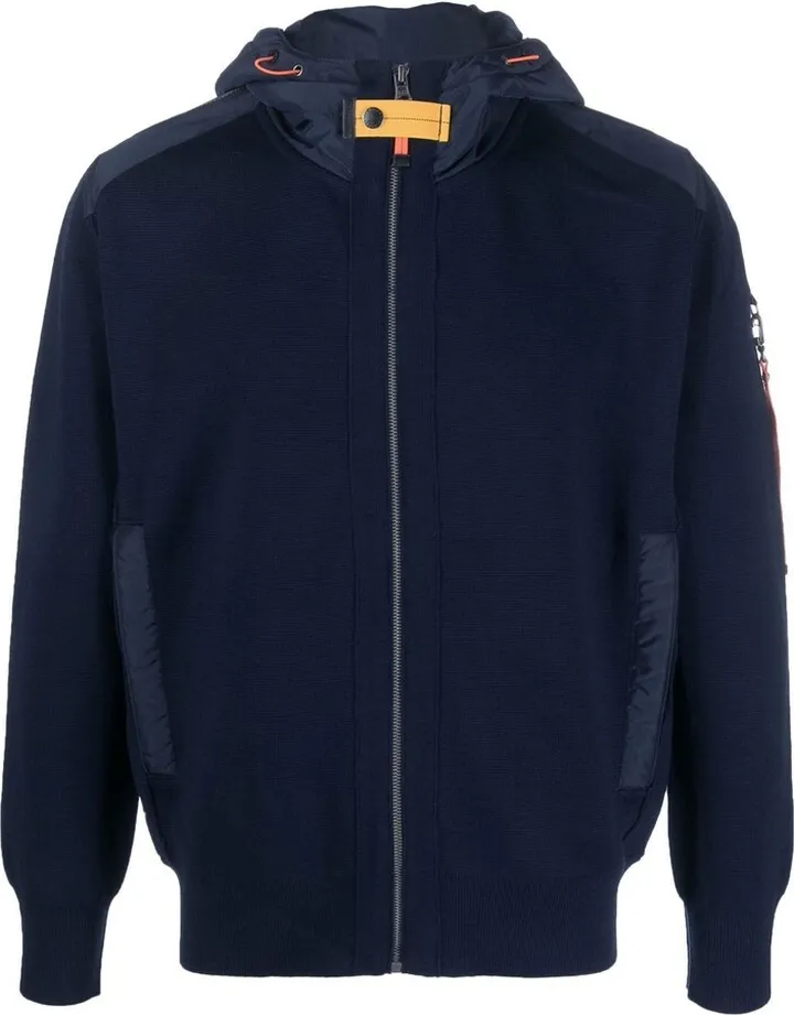 Dominic zip-up hooded jumper
