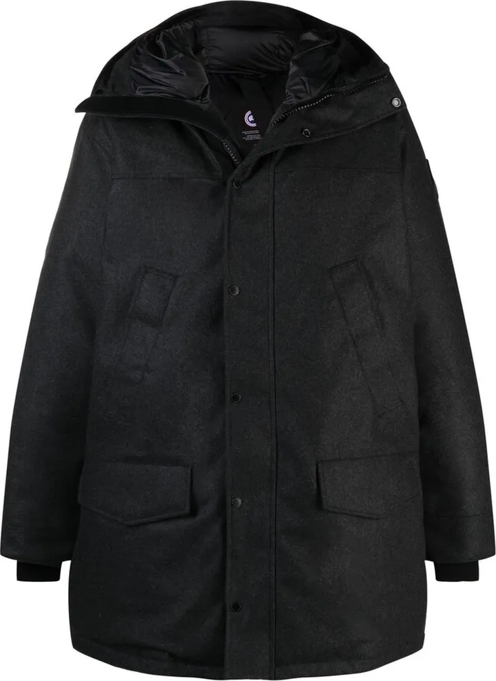 Langford hooded parka