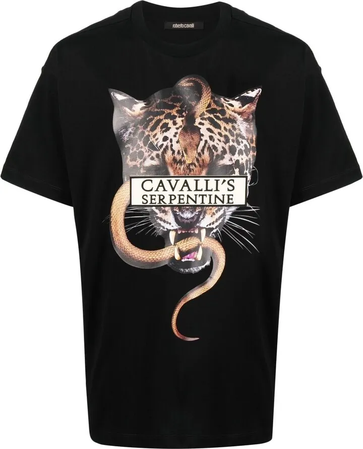 graphic-print short-sleeve T-shirt