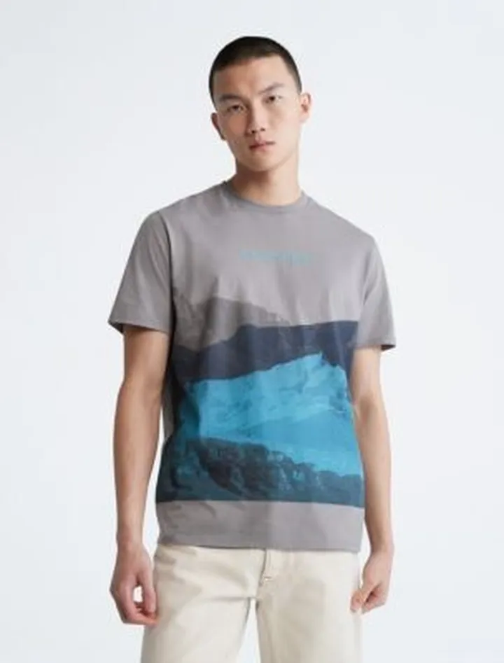 Mountain Sunset Graphic T-Shirt