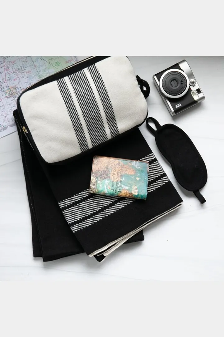 Stripe Travel Set