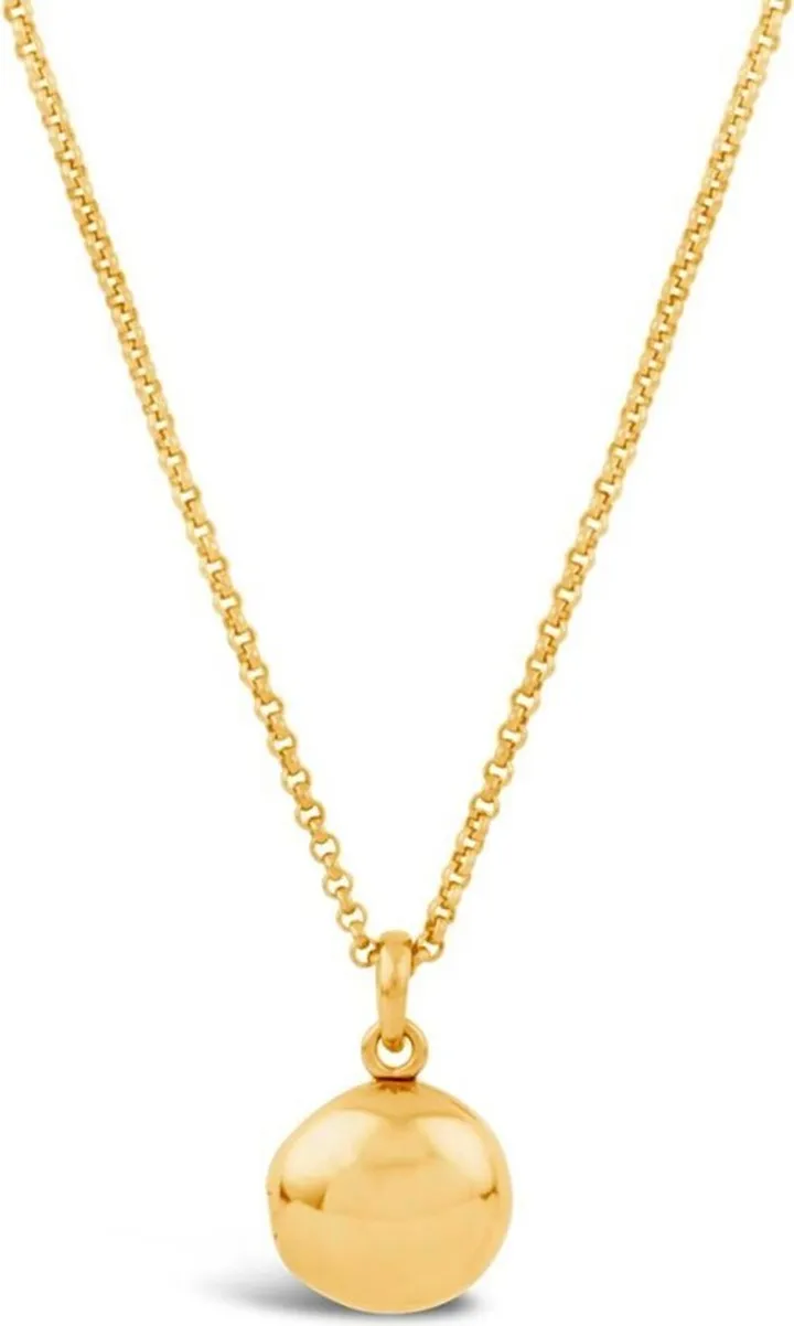 Dinny Hall Button Locket With Heart Charm