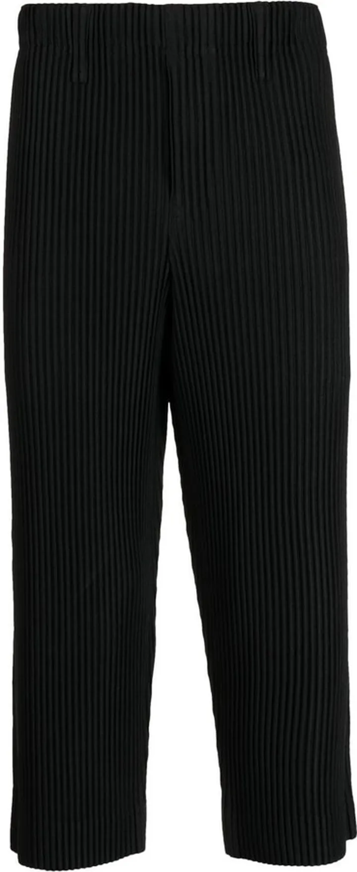 Cropped Straight-Leg Trousers