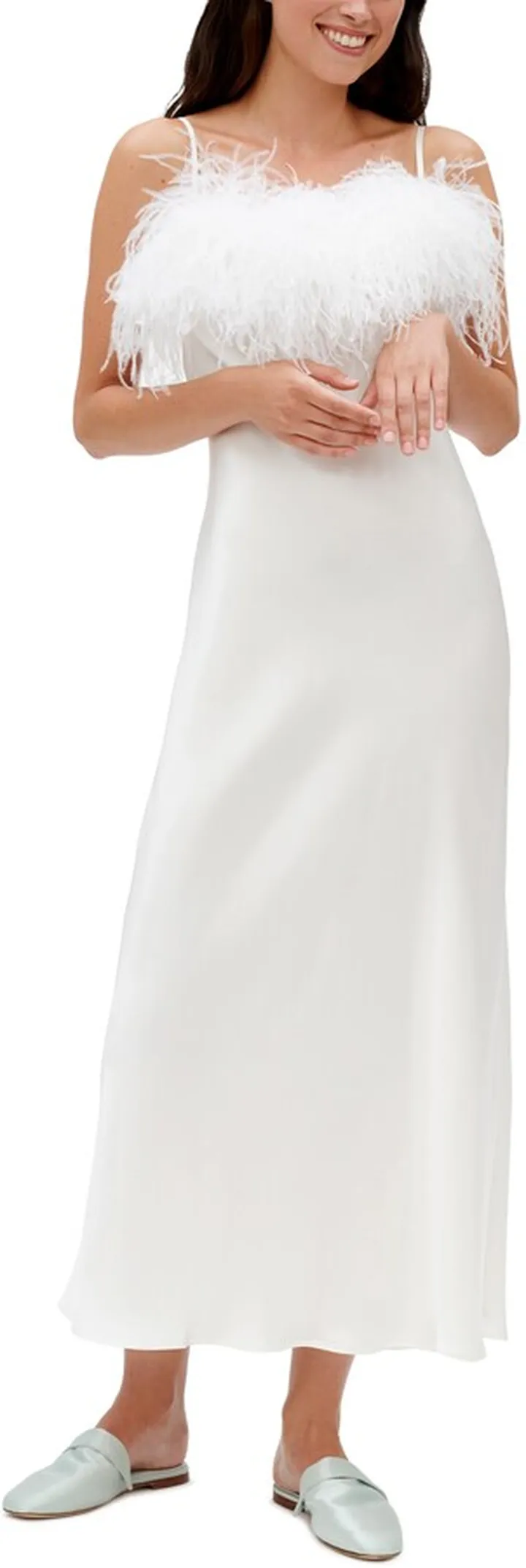 Boheme Feather Nightgown