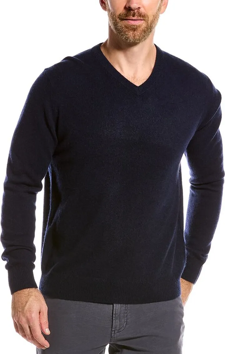 Magaschoni V-Neck Cashmere Sweater