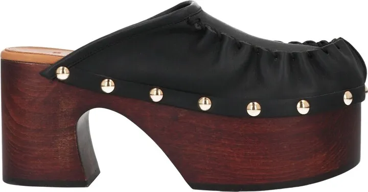 Mules & Clogs Black