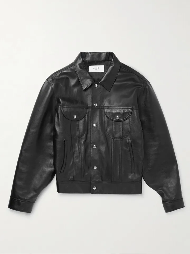 Leather Trucker Jacket