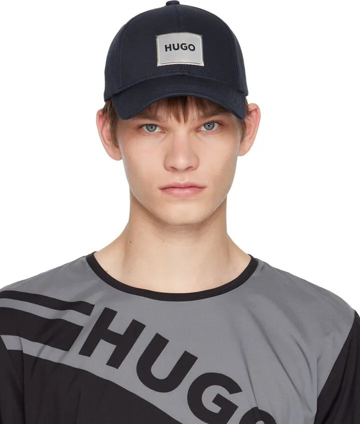 Hugo Navy Logo Cap