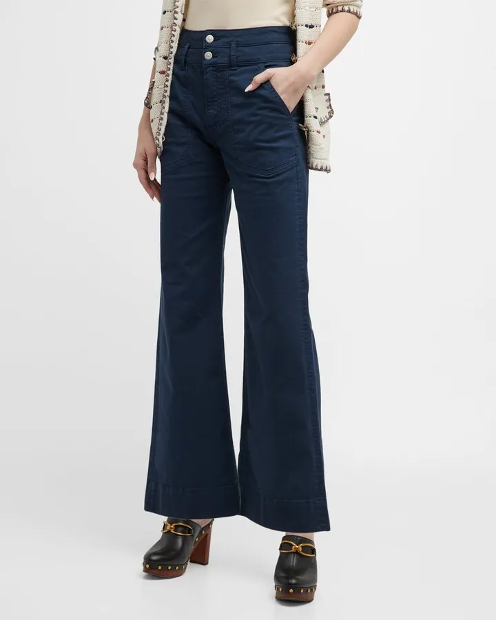 Hilde High Rise Flared Pants