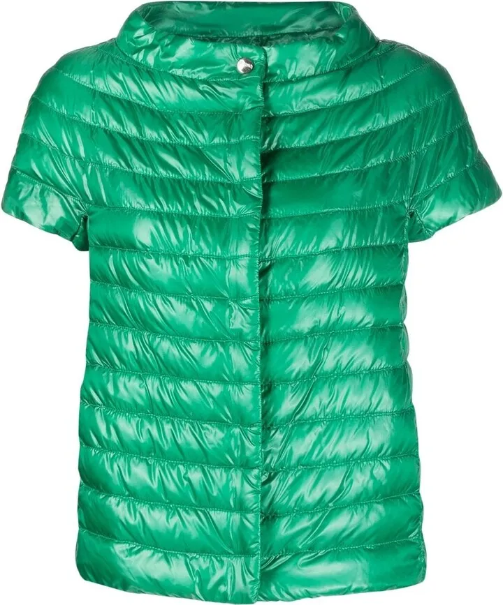 Margherita short-sleeved puffer jacket