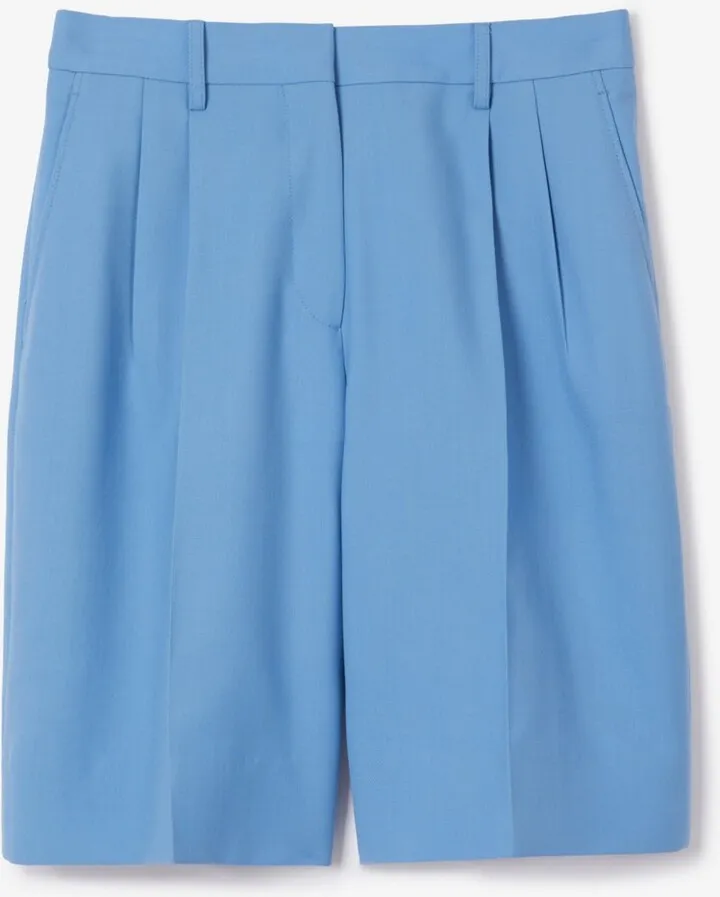 Burberry Wool Tailored Shorts Size: 04