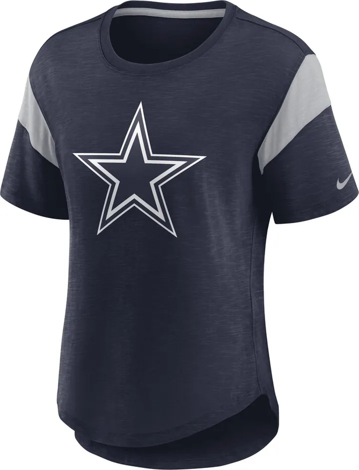 Nike Women's Fashion Prime Logo (NFL Dallas Cowboys) T-Shirt in Blue