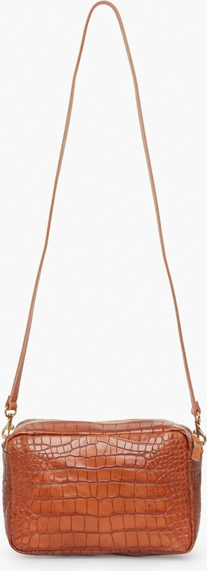 Cuoio Autumn Croco Marisol Bag