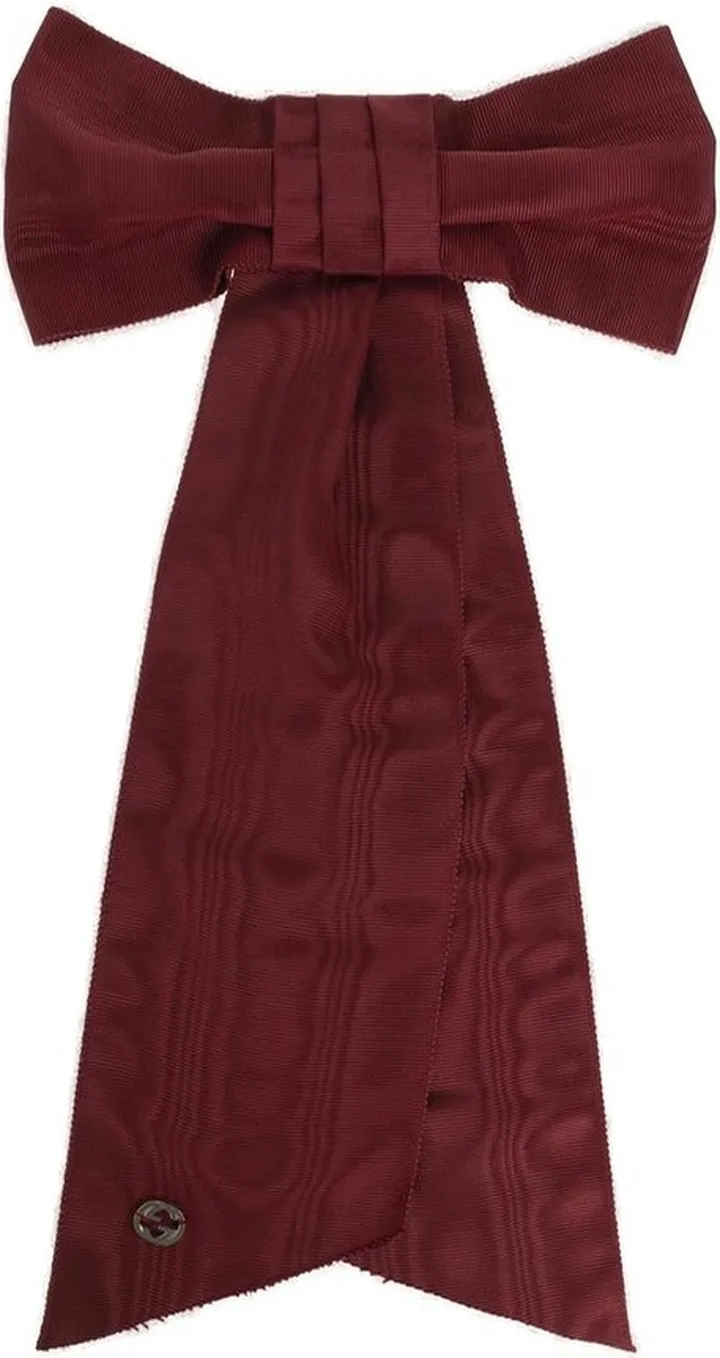 Gucci Logo Plaque Bow