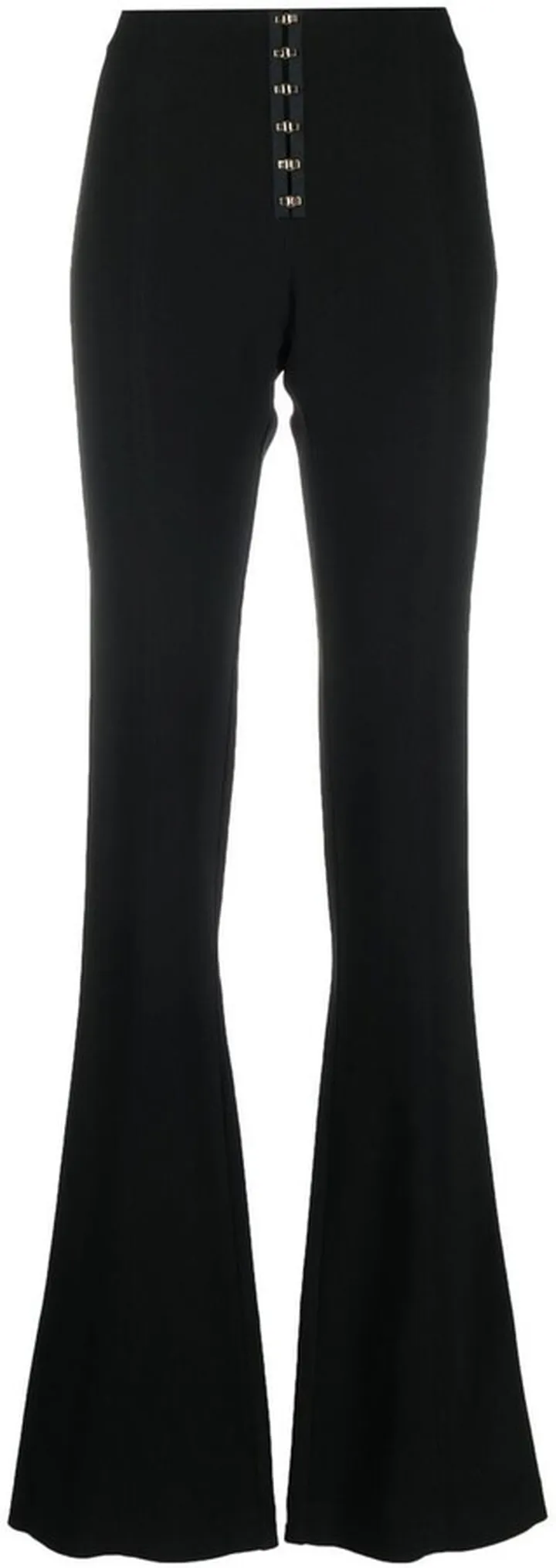 Hook-Fastening Skinny Trousers