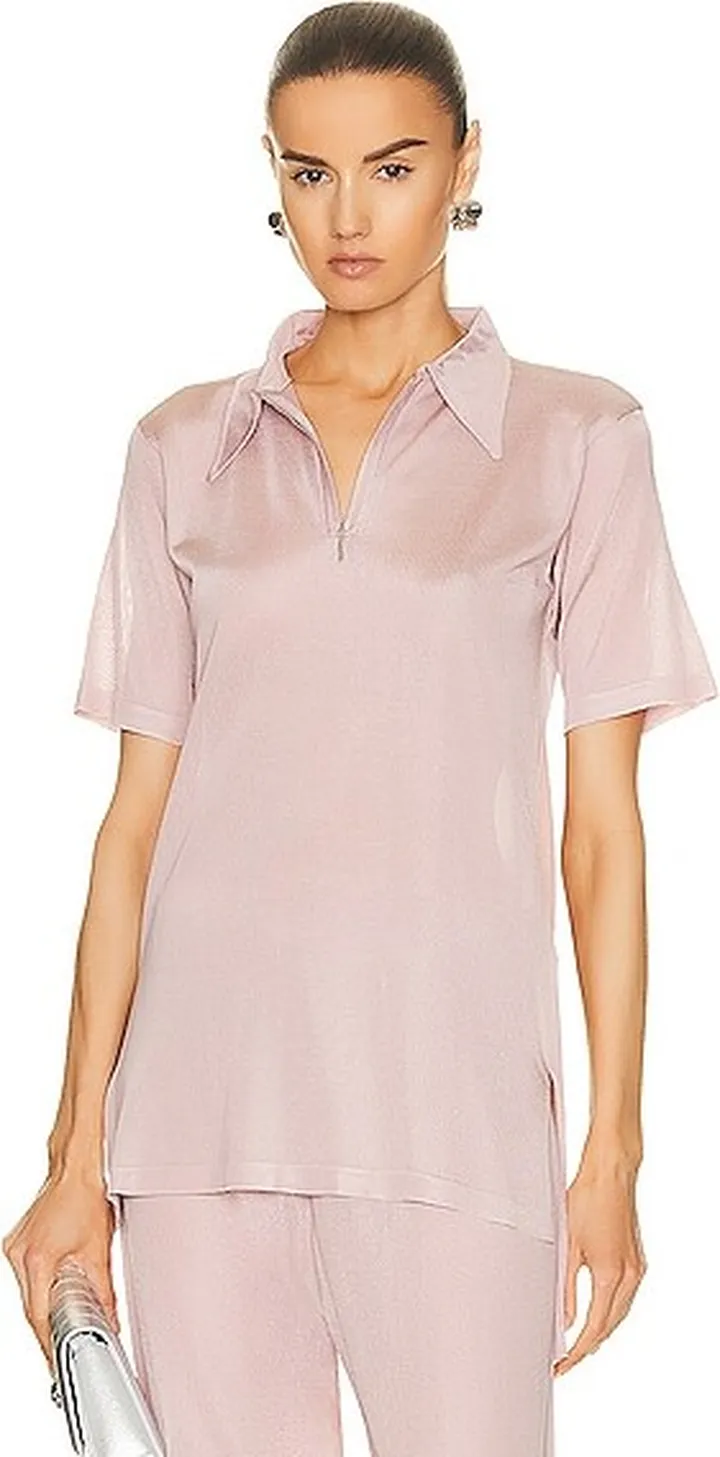 Maison Margiela Polo Shirt in Blush