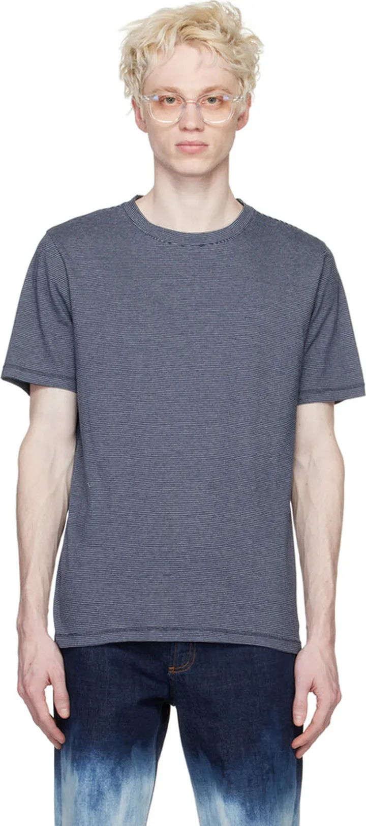 A.P.C. Navy Aymeric T-Shirt