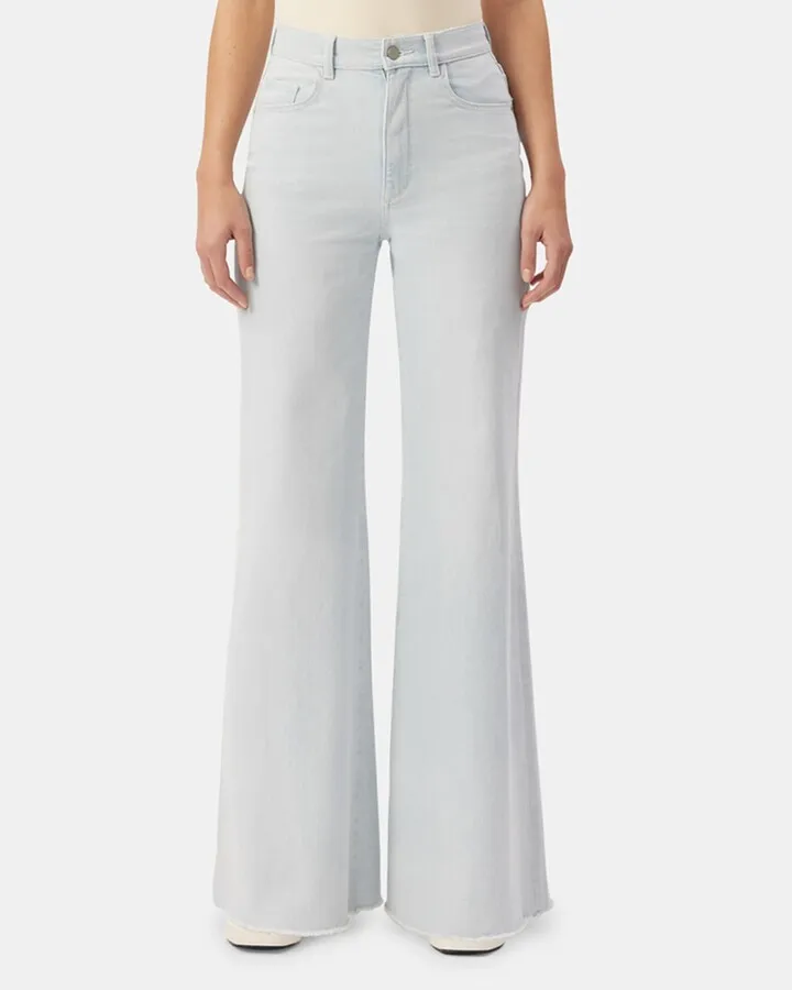 Hepburn Wide-Leg High Rise Vintage Jeans