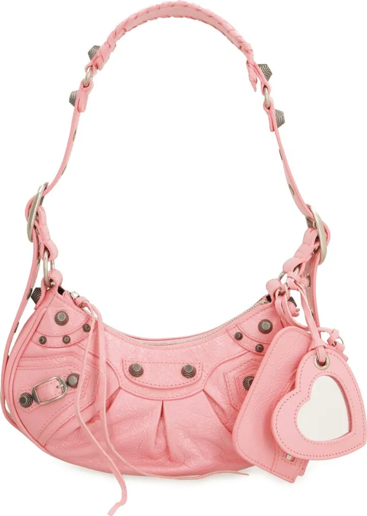 Le Cagole Xs Leather Crossbody Bag