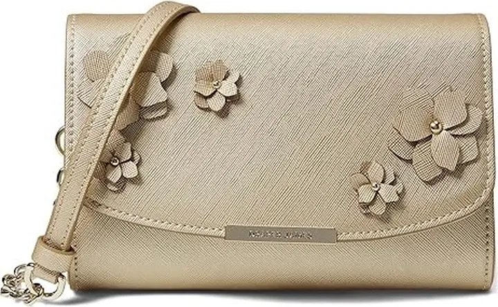Draper James Daisy (Champagne) Cross Body Handbags
