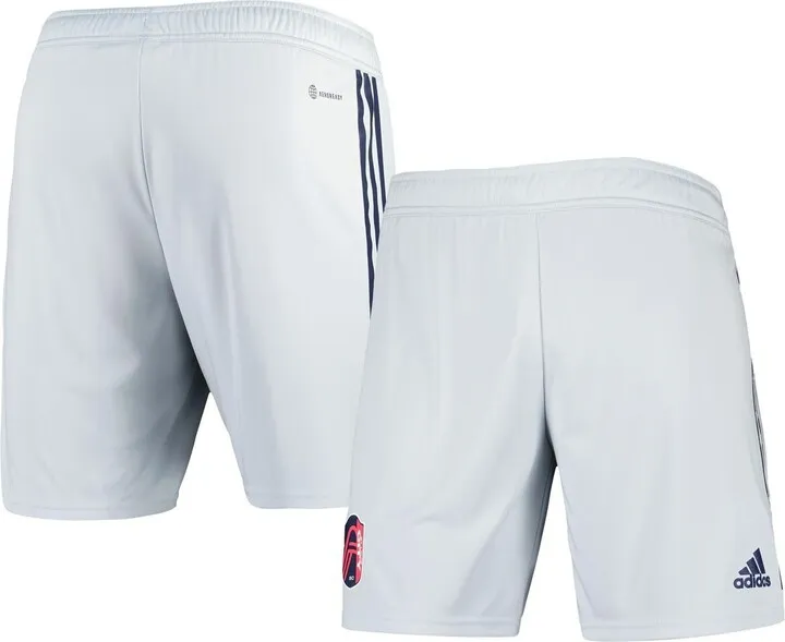 Men's adidas Gray St. Louis City Sc 2023 Away Aeroready Authentic Shorts