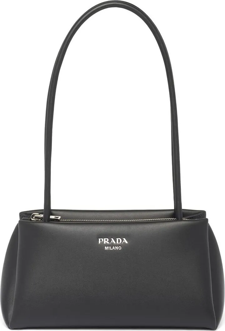 Small Logo-Embossed Shoulder Bag