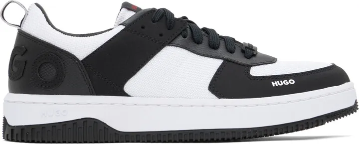Hugo White & Black Kilian Tenn Pume Sneakers