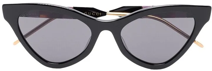 Cat-Eye Tinted Sunglasses