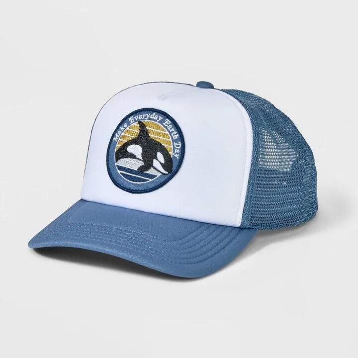 Women's Orca Earth Day Trucker Hat - Mighty Fine