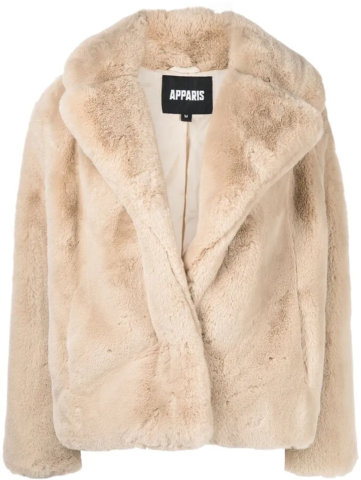 Milly oversize faux-fur coat