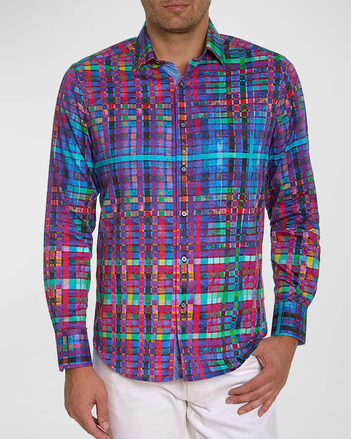 Men's Palladium Cotton-Stretch Sport Shirt