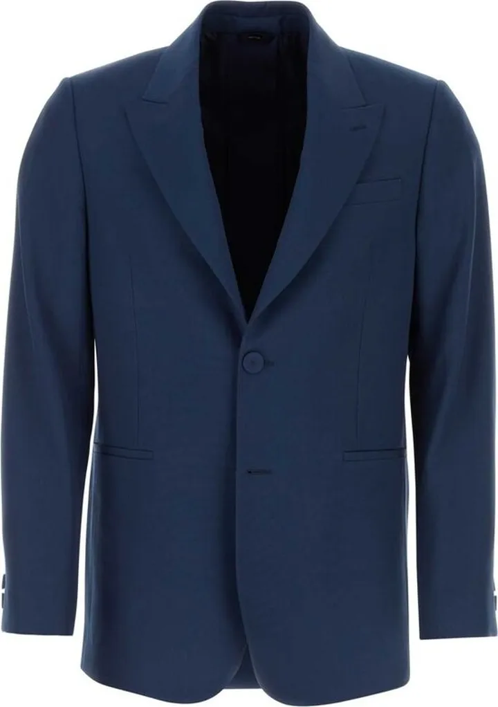 Fendi Single Breasted Tailored Jacket