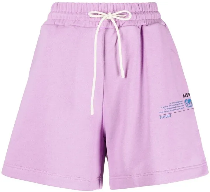 Logo-Print Track Shorts