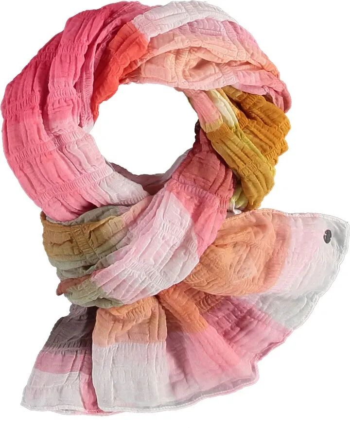 Fraas Plisse Ombre Plaid