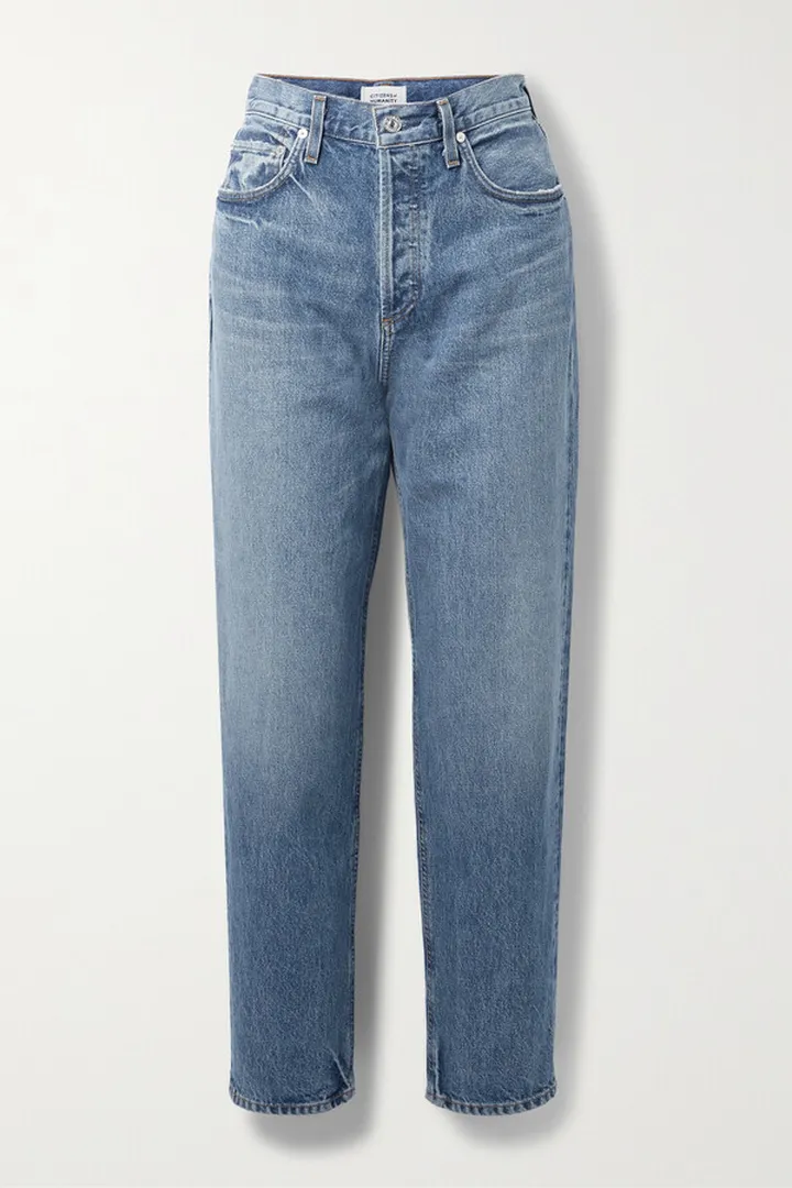 Citizens of Humanity - + Net Sustain Devi Organic Boyfriend Jeans - Blue