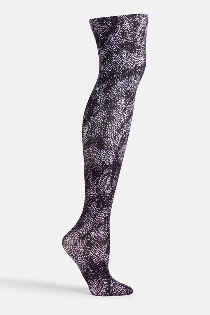 Printed tights