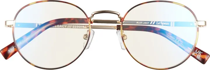 Legacy 52mm Round Blue Light Blocking Reading Glasses