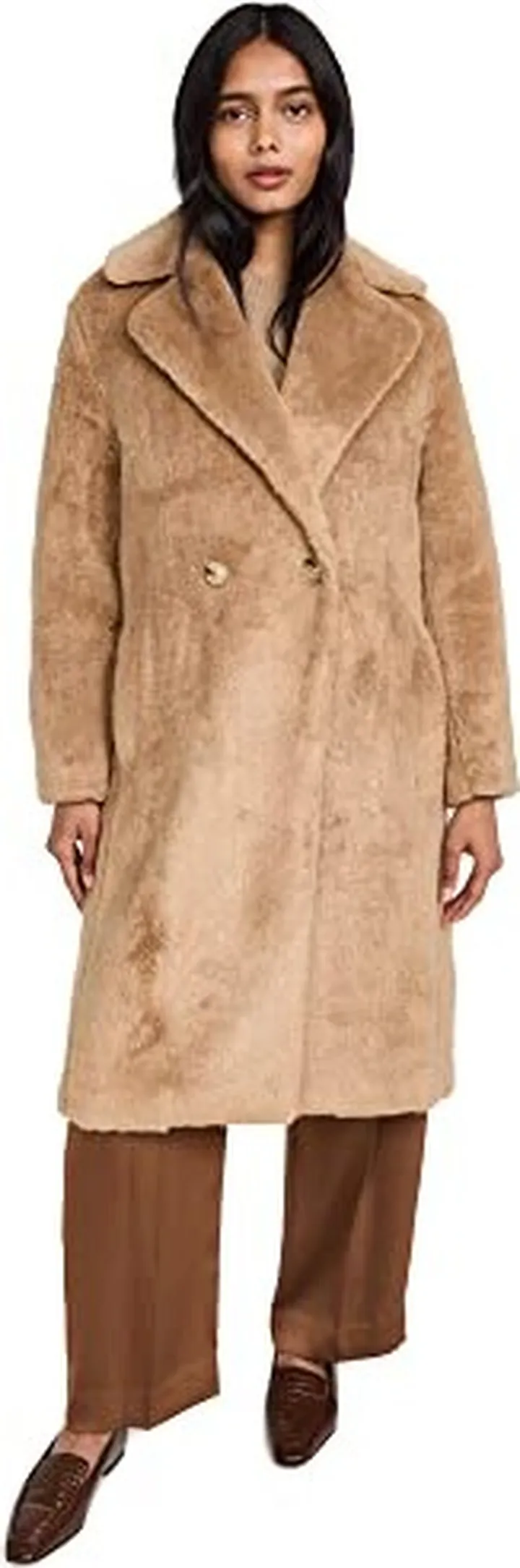 Vince Women's Faux Sherling Coat