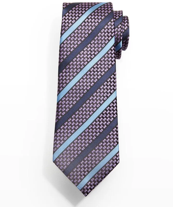 Men's Stripe Silk Tie